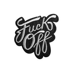 Naszywka termiczna FUCK OFF