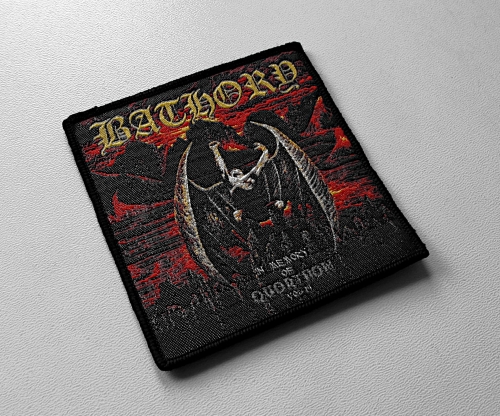 BATHORY - In Memory Of Quorthon Vol. III -- Woven Patch.jpg