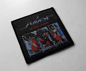 RAVEN - The Pack Is Back [black] -- Woven Patch
