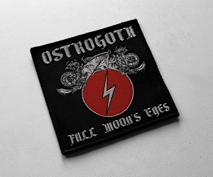 OSTROGOTH - Full Moon's Eyes [black] -- Woven Patch