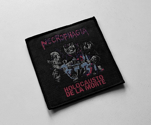 NECROPHAGIA - Holocausto De La Morte -- Woven Patch.jpg