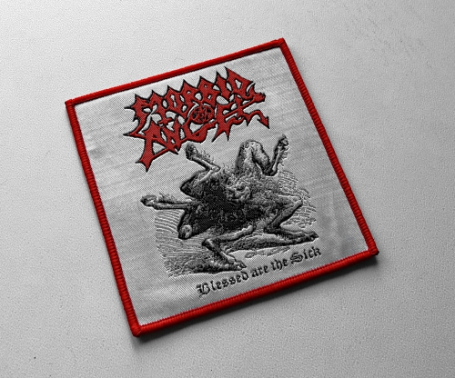 MORBID ANGEL - Blessed Are The Sick [red&amp;white] -- Woven Patch.jpg