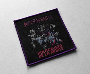 Naszywka NECROPHAGIA - Holocausto De La Morte [purple]