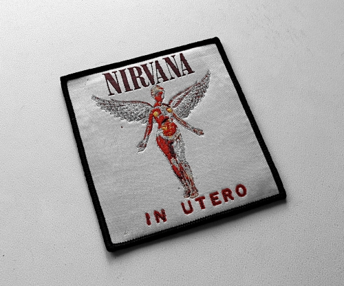 NIRVANA - In Utero [black] -- Woven Patch.jpg