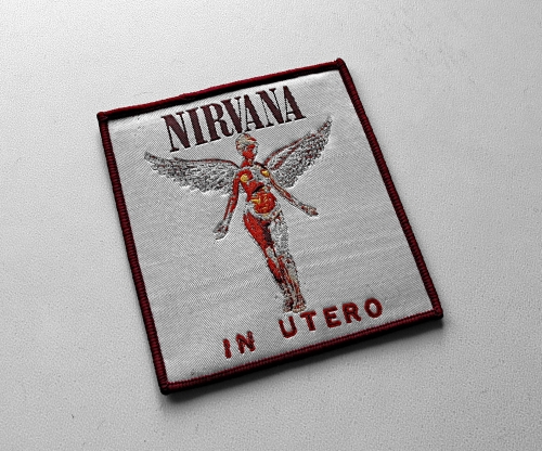 NIRVANA - In Utero [red] -- Woven Patch.jpg.jpg