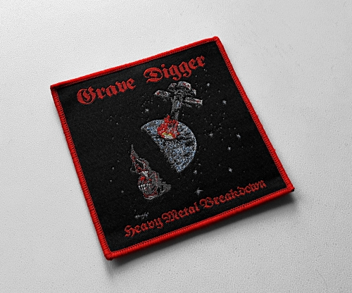 GRAVE DIGGER - Heavy Metal Breakdown [red] -- Woven Patch.jpg