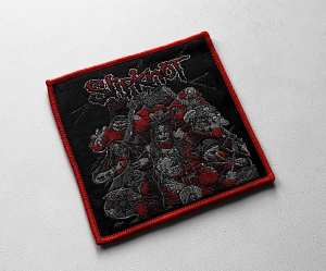 SLIPKNOT - Slipknot Masks [red] -- Woven Patch