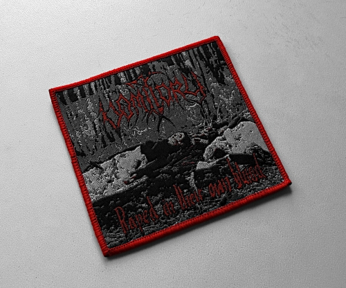VOMITORY - Raped In Their Own Blood [red] -- Woven Patch.jpg