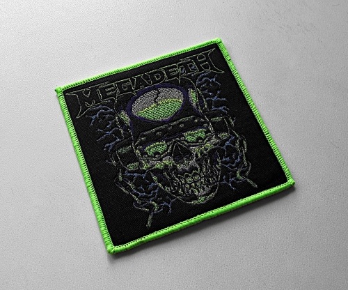 MEGADETH - Rust In Peace [neon green] -- Woven Patch.jpg