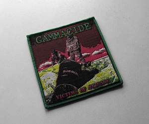 GAMMACIDE - Victims Of Science [green] -- Woven Patch