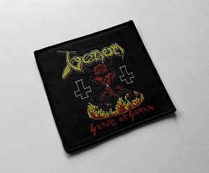VENOM - Sons Of Satan [black] -- Woven Patch