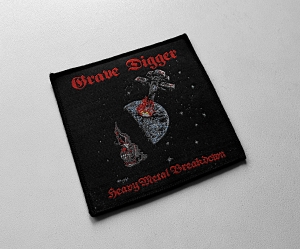 Naszywka GRAVE DIGGER - Heavy Metal Breakdown [black]