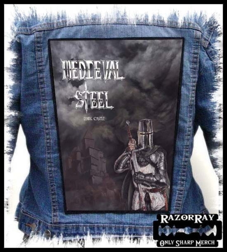 MEDIEVAL STEEL - Dark Castle -- backpatch back patch.jpg
