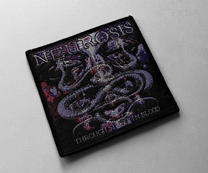 NEUROSIS - Through Silver In Blood [black] -- Woven Patch