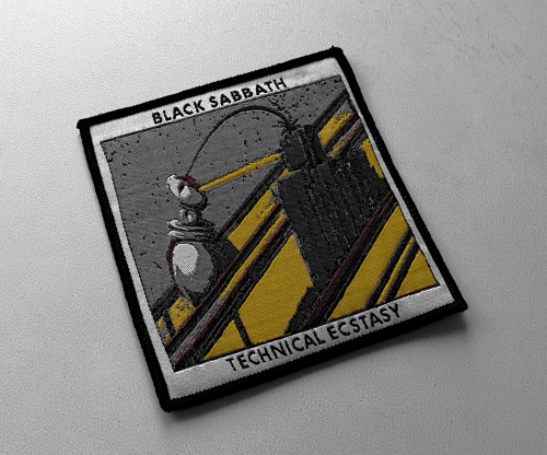 BLACK SABBATH - Technical Ecstasy [black] -- Woven Patch.JPG