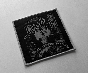DEATH - Individual Thought Patterns [grey] -- Woven Patch
