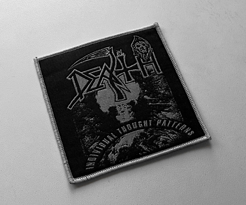 DEATH - Individual Thought Patterns [grey] -- Woven Patch.JPG