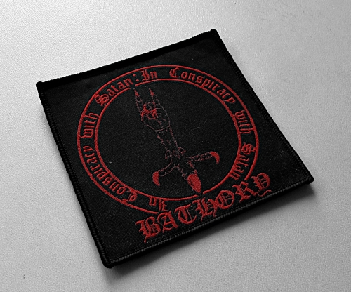 BATHORY - In Conspiracy With Satan #2 [black] -- Woven Patch.jpg