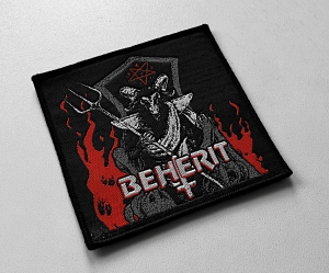 BEHERIT - Satan's Realm [black] -- Woven Patch