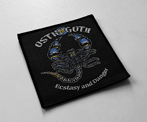 OSTROGOTH - Ecstasy And Danger [black] -- Woven Patch