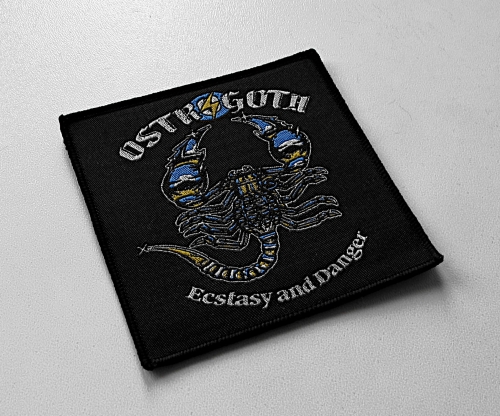OSTROGOTH - Ecstasy And Danger [black] -- Woven Patch.jpg