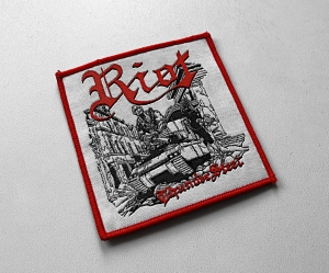 Naszywka RIOT - Thunder Steel [red]
