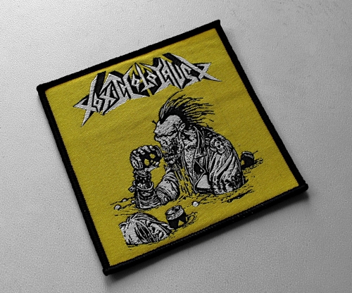 TOXIC HOLOCAUST - Toxic Drinker [black] -- Woven Patch.jpg