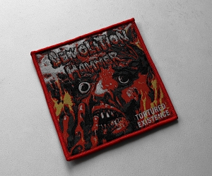 Naszywka DEMOLITION HAMMER - Tortured Existence [red]