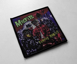 THE MISFITS - Famous Homies [black] -- Woven Patch
