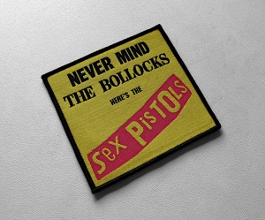 SEX PISTOLS - Never Mind The Bollocks [black] -- Woven Patch