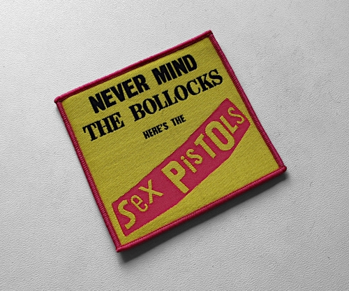SEX PISTOLS - Never Mind The Bollocks [pink] -- Woven Patch.jpg