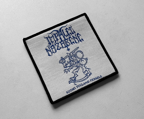 IMPALED NAZARENE - Suomi Finland Perkele [black] -- Woven Patch.jpg