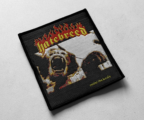 HATEBREED - Under The Knife [black] -- Woven Patch.jpg