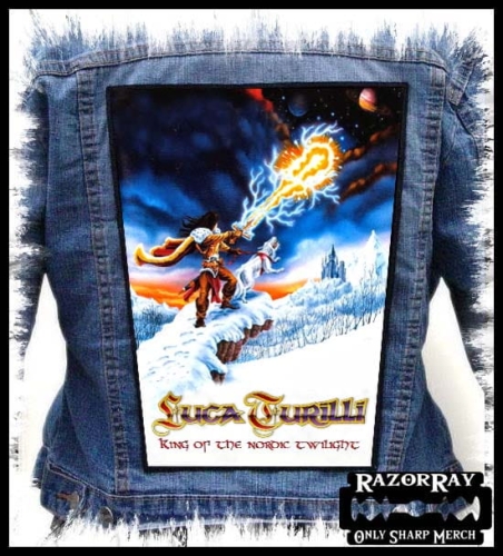 LUCA TURILLI - King of the Nordic Twilight -- backpatch back patch.jpg