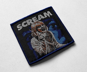 SCREAM - Movie [blue] -- Woven Patch