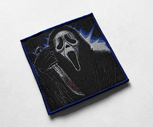 SCREAM - Ghostface -- Woven Patch