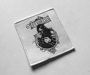 MORTIIS [white] -- Woven Patch