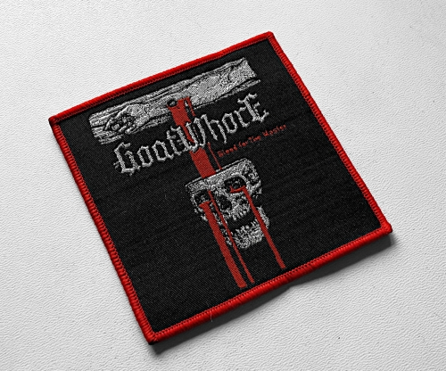 GOATWHORE - Blood For The Master [red] -- Woven Patch.jpg