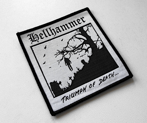 HELLHAMMER - Triumph Of Death [black] -- Woven Patch.jpg