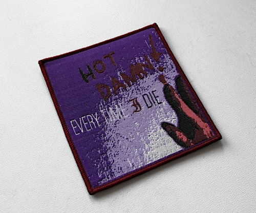 EVERY TIME I DIE - Hot Damn! [red] -- Woven Patch.jpg