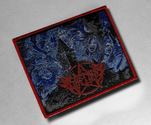 BURNING WITCHES - The Black Tower [red] -- Woven Patch