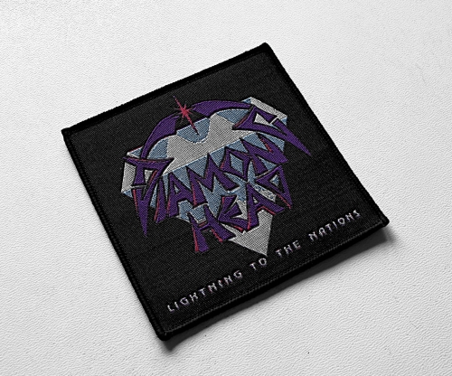 DIAMOND HEAD - Lightning To The Nations [black] -- Woven Patch.jpg