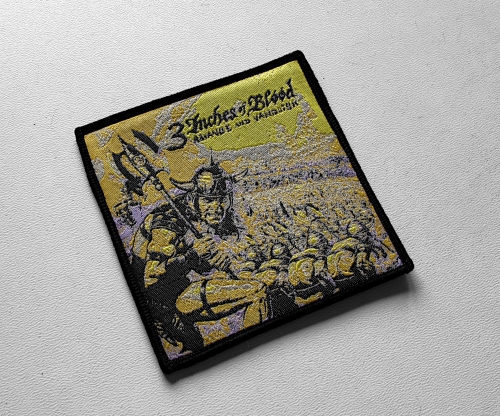 3 INCHES OF BLOOD - Advance And Vanquish [black] -- Woven Patch.jpg