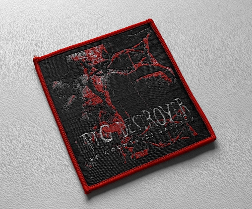 PIG DESTROYER - 38 Counts Of Battery [red] -- Woven Patch.jpg