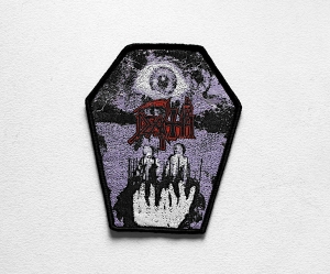 DEATH - Symbolic [coffin black] -- Woven Patch