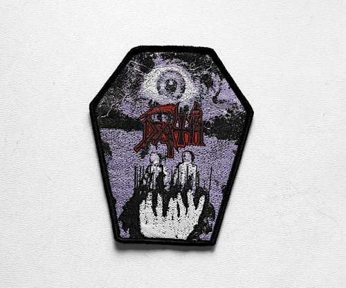 DEATH - Symbolic [coffin black] -- Woven Patch.jpg