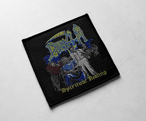 DEATH - Spiritual Healing [black] -- Woven Patch.jpg