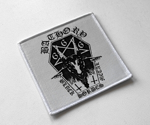 Naszywka BATHORY - Black Metal Hordes [white]