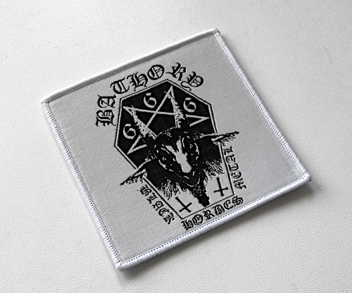 BATHORY - Black Metal Hordes [white] -- Woven Patch.jpg