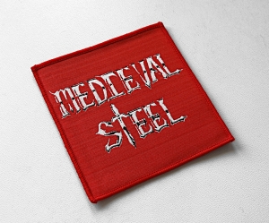 MEDIEVAL STEEL - Medieval Steel [red] -- Woven Patch